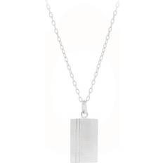 Herre - Sølv Halskæder Pernille Corydon Edge Necklace - Silver