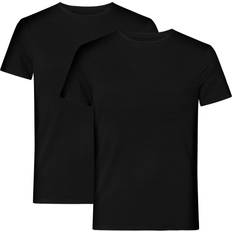 Resteröds T-shirts Resteröds Bamboo T-shirt 2-pack - Black