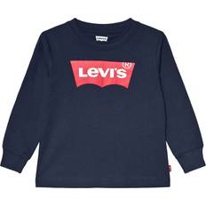 Levi's Kid's Batwing LS Tee - Dress Blues/Blue (593107-C8D)