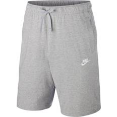 Nike Herre - Træningstøj Shorts Nike Club Fleece Short - Dark Grey Heather/White