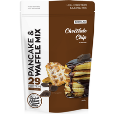 Fiskeolier - Mælkeproteiner - Pulver Proteinpulver Bodylab Protein Pancake & Waffle Mix Chocolate Chip 500g