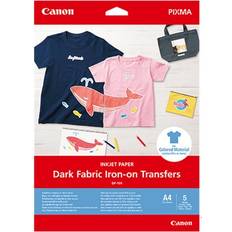 Canon Dark Fabric Iron-on Transfers A4 5-Sheets 160g/m² 5stk