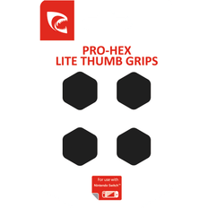 Piranha Nintendo Switch Lite Pro-Hex Thumb Grips - Black
