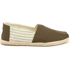 Toms 6,5 Espadrillos Toms Tarmac Ivy League Stripes - Brown