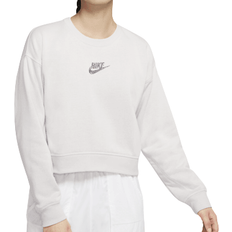 20 - Dame - Sweatshirts Sweatere Nike Sportswear Women's Crew Sweatshirt - Platinum Tint