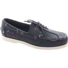 43 ½ - 6 Lave sko Sebago Docksides Portland Leather - Blue Navy