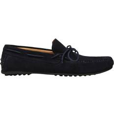 Selected Ruskind Loafers Selected Suede - Blue/Dark Navy