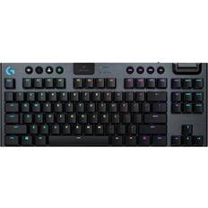 Logitech Gaming tastatur - Mekanisk - Trådløs Tastaturer Logitech G915 TKL Lightspeed Linear (Nordic)