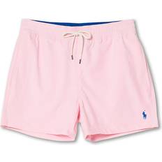 Lauren Ralph Lauren Badebukser Lauren Ralph Lauren Recycled Slim Traveler Swim Shorts - Carmel Pink