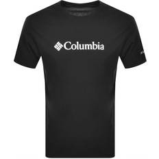 Columbia Herre - M Overdele Columbia CSC Basic Logo Short Sleeve T-shirt - Black Icon