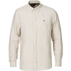 Morris Douglas Linen Shirt - Khaki