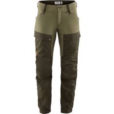 48 - Bomuld - Dame - Normal talje Bukser Fjällräven Keb Trousers W Regular - Deep Forest/Laurel Green