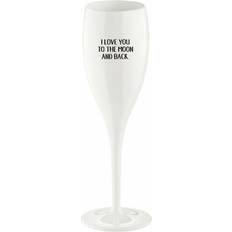Koziol Love You To The Moon Champagneglas 10cl 6stk
