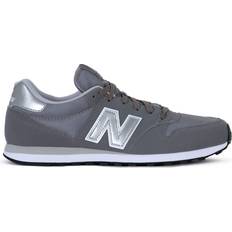 New Balance 45 - Dame - Imiteret læder Sneakers New Balance 500 D M - Grey/Silver