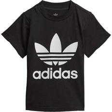 Adidas 92 Overdele adidas Infant Trefoil T-shirt - Black/White (DV2829)