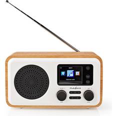 AUX in 3,5 mm - Internetradio - Netledninger - Stationær radio Radioer Nedis RDIN2000WT