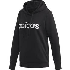 44 - Dame - Hoodies - XL Sweatere adidas Essentials Linear Pullover Hoodie - Black/White