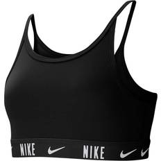 Nike Polyester Undertøj Nike Girl's Trophy Sports Bra - Black/Black/White (CU8250-010)