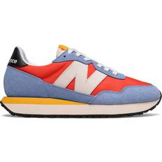 New Balance 44 - Dame - Nylon Sneakers New Balance 237 W - Ghost Pepper with Stellar Blue