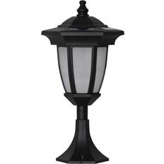 Star Trading LED-belysning Gulvlamper & Havelamper Star Trading Flame Black Stolpelampe 63cm