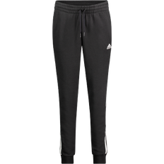 Adidas Bomuld - Dame - Joggingbukser adidas Women's Essentials French Terry 3-Stripes Joggers - Black/White