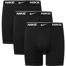 Nike Elastan/Lycra/Spandex Underbukser Nike Everyday Cotton Stretch Trunk Boxer 3-pack - Black/White