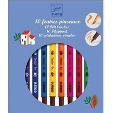 Djeco Feutres Pinceaux 10-Pack