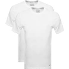 Nike Herre T-shirts Nike Everyday Essentials Stretch T-shirt 2-pack - White