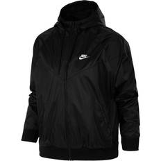 Nike Herre Overtøj Nike Windrunner Hooded Jacket Men - Black/White