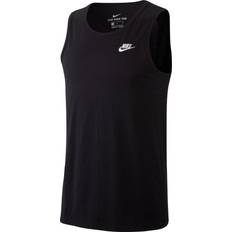 Nike Herre Toppe Nike Sportswear Club Men's Tank Top - Black/White