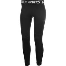 Leggings - S Bukser Nike Girl's Pro Dri-FIT Leggings - Black/White (DA1028-010)