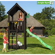 Klatrestativer - Legetårne - Plastlegetøj Legeplads Jungle Gym Play Tower Complete Club Incl Slide