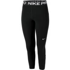 Nike Dame Tights Nike Pro 365 Cropped Leggings Women - Black/White