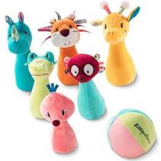 Lilliputiens Giraffer Bowling Lilliputiens Bowling Pins Jungle