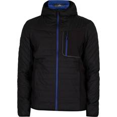 Superdry L - Nylon Overtøj Superdry Code Convection Hybrid Hooded Jacket - Black