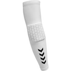 Nylon Arm- & Benvarmere Hummel Elbow Protection and Compression Sleeve - White