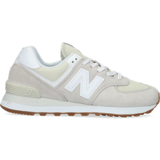 New Balance 38 - Dame - Sølv Sneakers New Balance 574 W - Silver Birch with White
