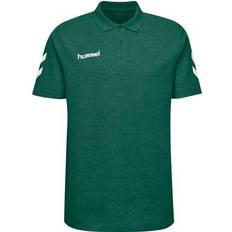 Grøn - Viskose Polotrøjer Hummel Go Polo Shirt Men - Evergreen
