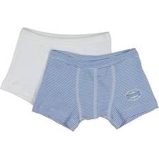 Petit Bateau Drenge Boxershorts Petit Bateau Boy's Boxer Shorts 2-pack - Blue Pinstriped (A00O700040)