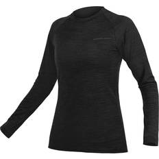 Endura Undertøj Endura BaaBaa Blend Long Sleeve Base Layer Women - Black