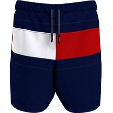 Tommy Hilfiger Badebukser Tommy Hilfiger Mid Length Drawstring Swim Shorts - Navy Blue (UB0UB00355DW5)