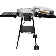 Grillvogne - Låg Elgrill Muurikka Electric Grill 2200w with Side Tables