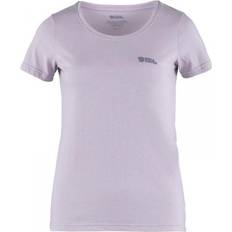 Fjällräven Dame - Lilla Overdele Fjällräven Logo T-shirt W - Pastel Lavender