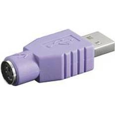 MicroConnect Kabeladaptere Kabler MicroConnect USB A-PS/2 M-F Adapter