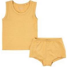 Minymo Blonder Undertøjssæt Minymo Bamboo Underwear Set - Rattan (4877-397)