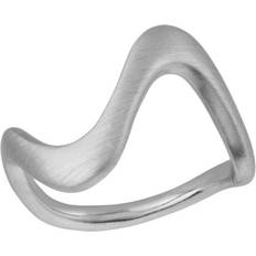 ByBiehl Sølv Smykker ByBiehl Wave Large Ring - Silver