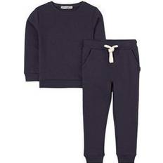 152 - Lange ærmer Sweatshirts Minymo Sweat Set 2-pack - Dark Navy (5751 778)