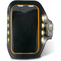 Ksix Læder/Syntetisk Mobiltilbehør Ksix LED Sport Armband for Smartphone upto 4"