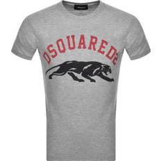 DSquared2 Herre Tøj DSquared2 D2 Tiger Dan T- shirt - Grey