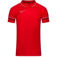 Nike Academy 21 Polo Shirt Men - University Red/White/Gym Red/White